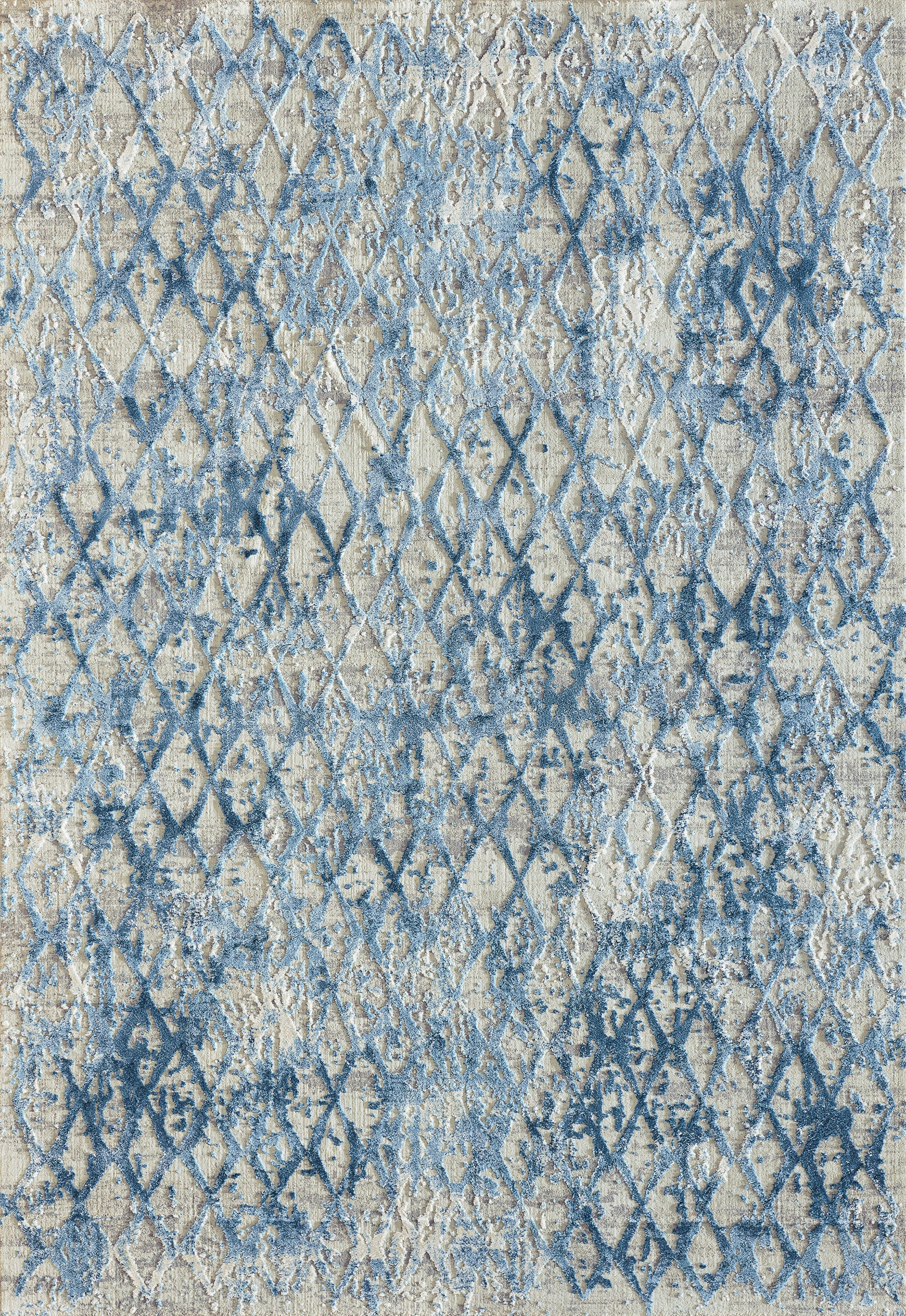 QUARTZ 27039 Ivory/Blue