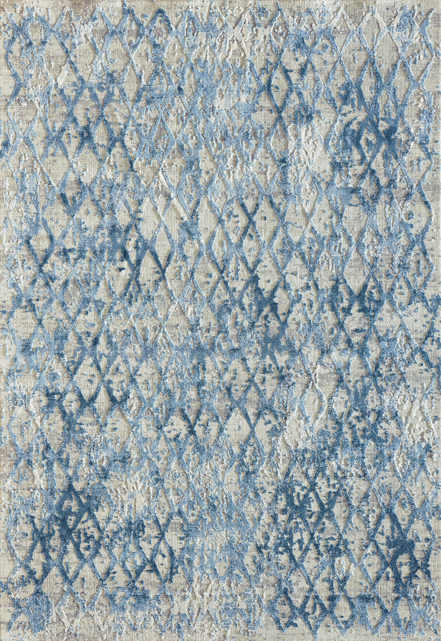 QUARTZ 27039 Ivory/Blue