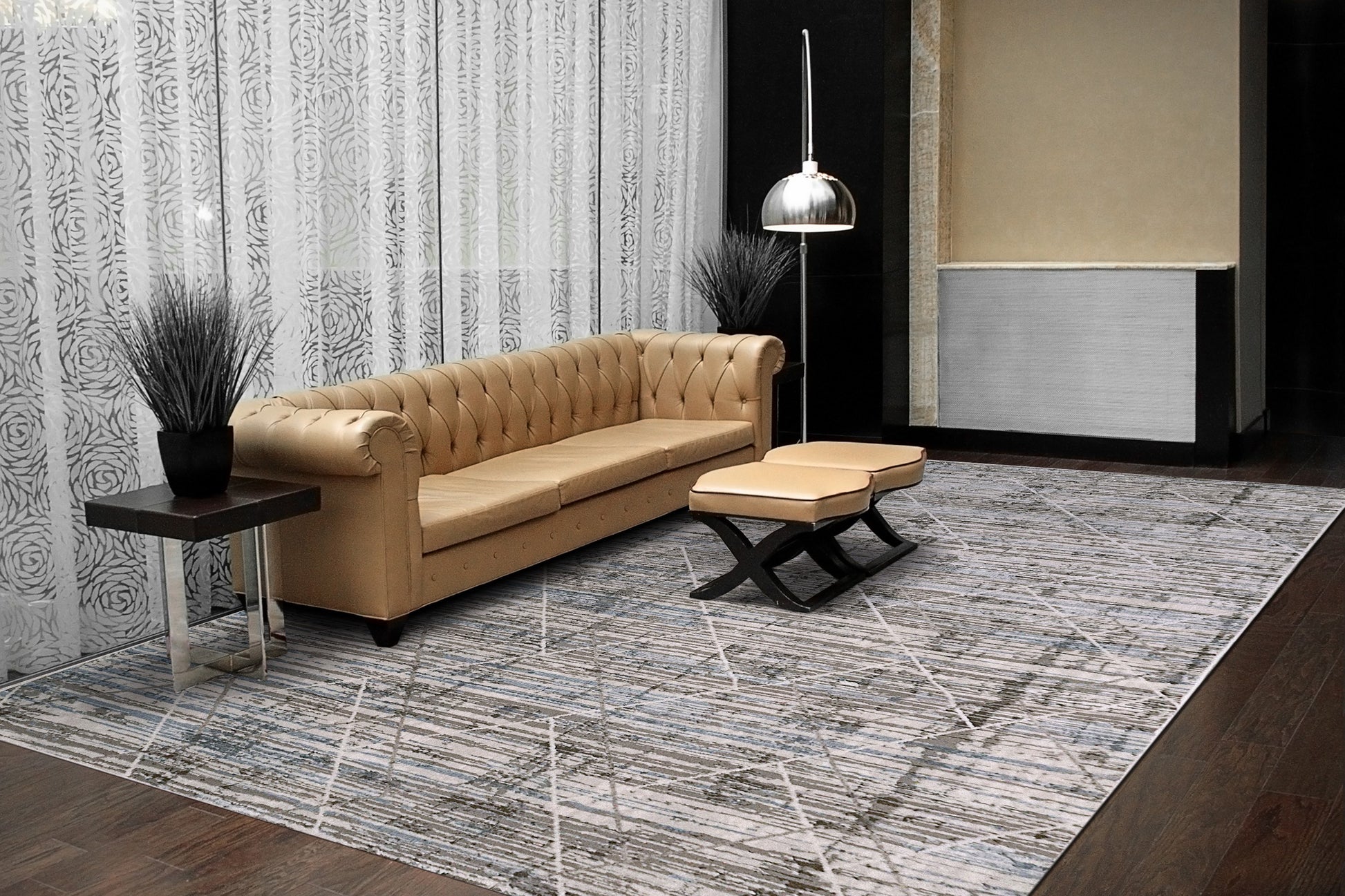 HARLOW 2.2X7.7 4801-905 GREY/BLUE