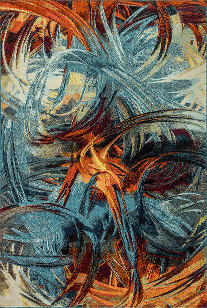 ZODIAC 5.3X7.7 6622-536 BLUE/MULTI