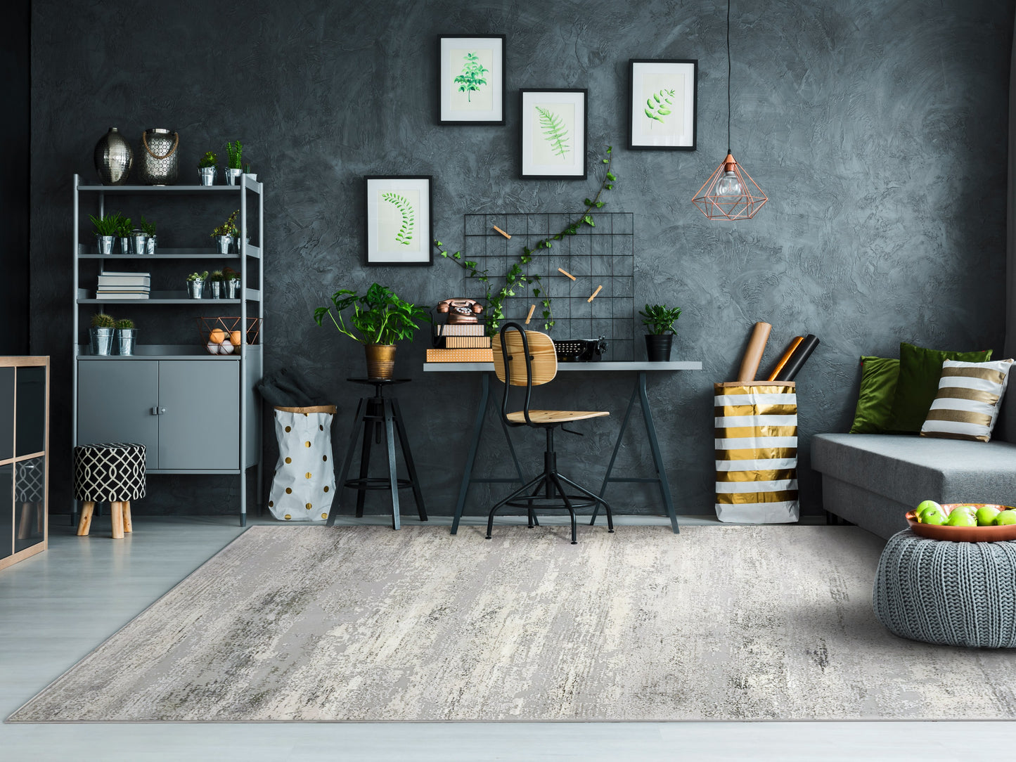 COUTURE 52019 Ivory/Grey – room