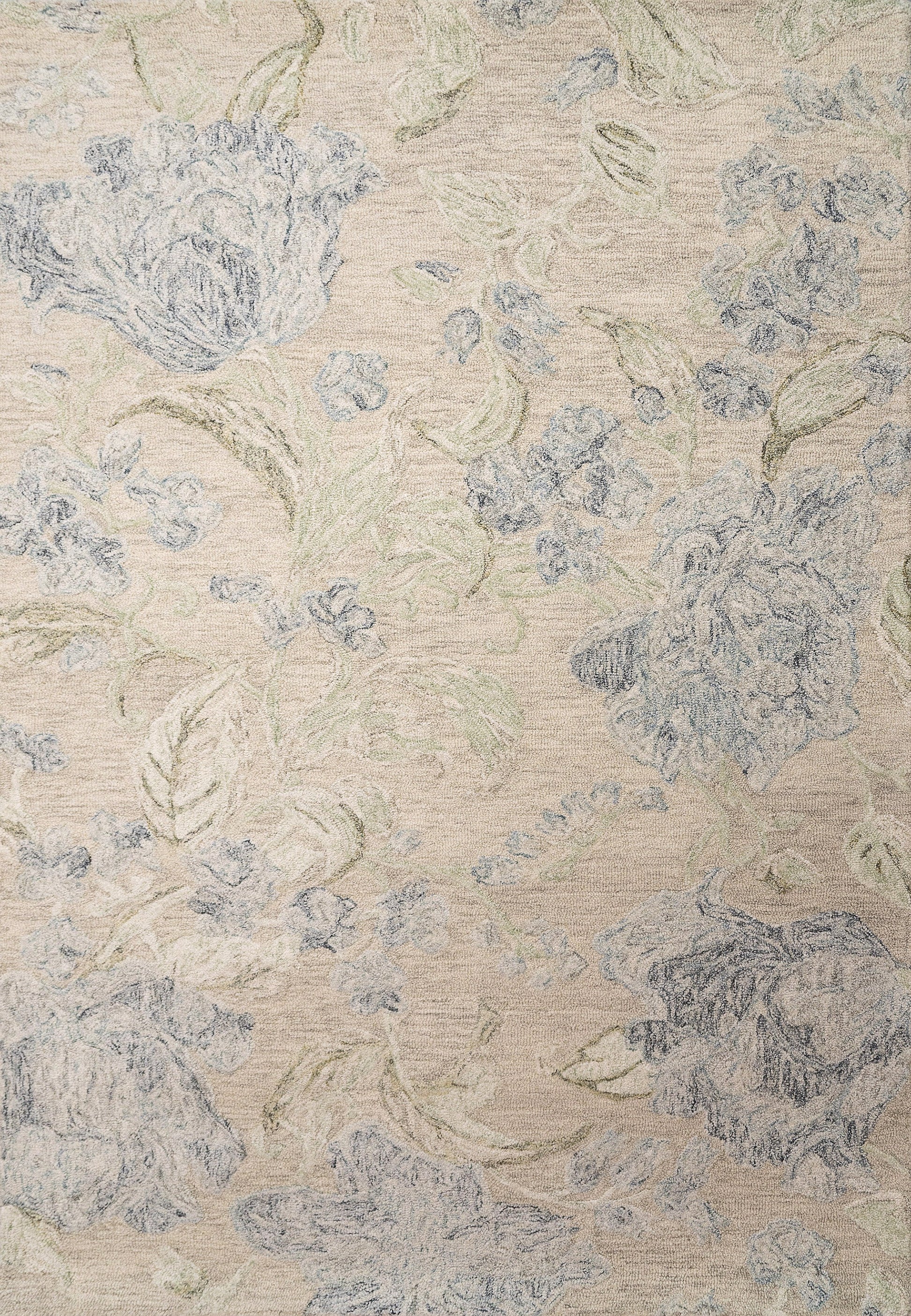 DAISY 9096 Beige/Sage/Blue – main