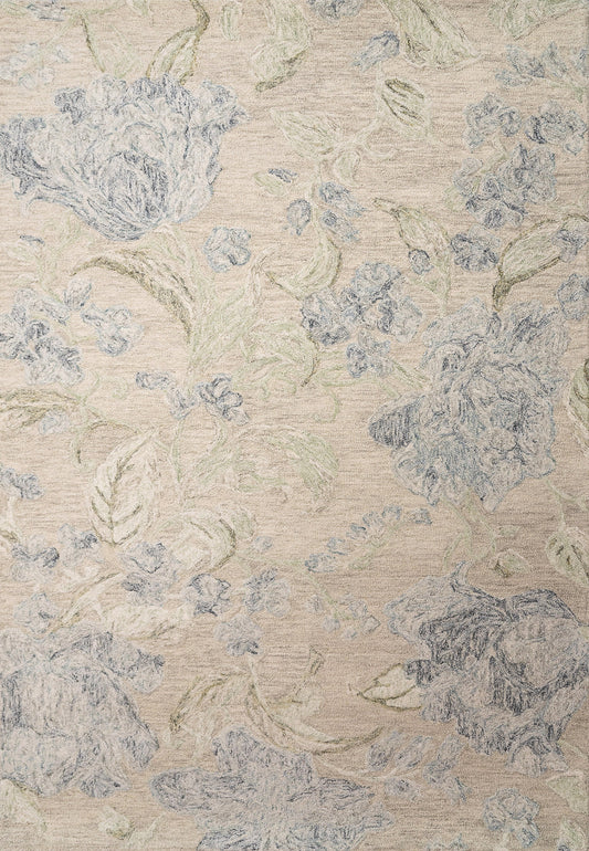 DAISY 9096 Beige/Sage/Blue