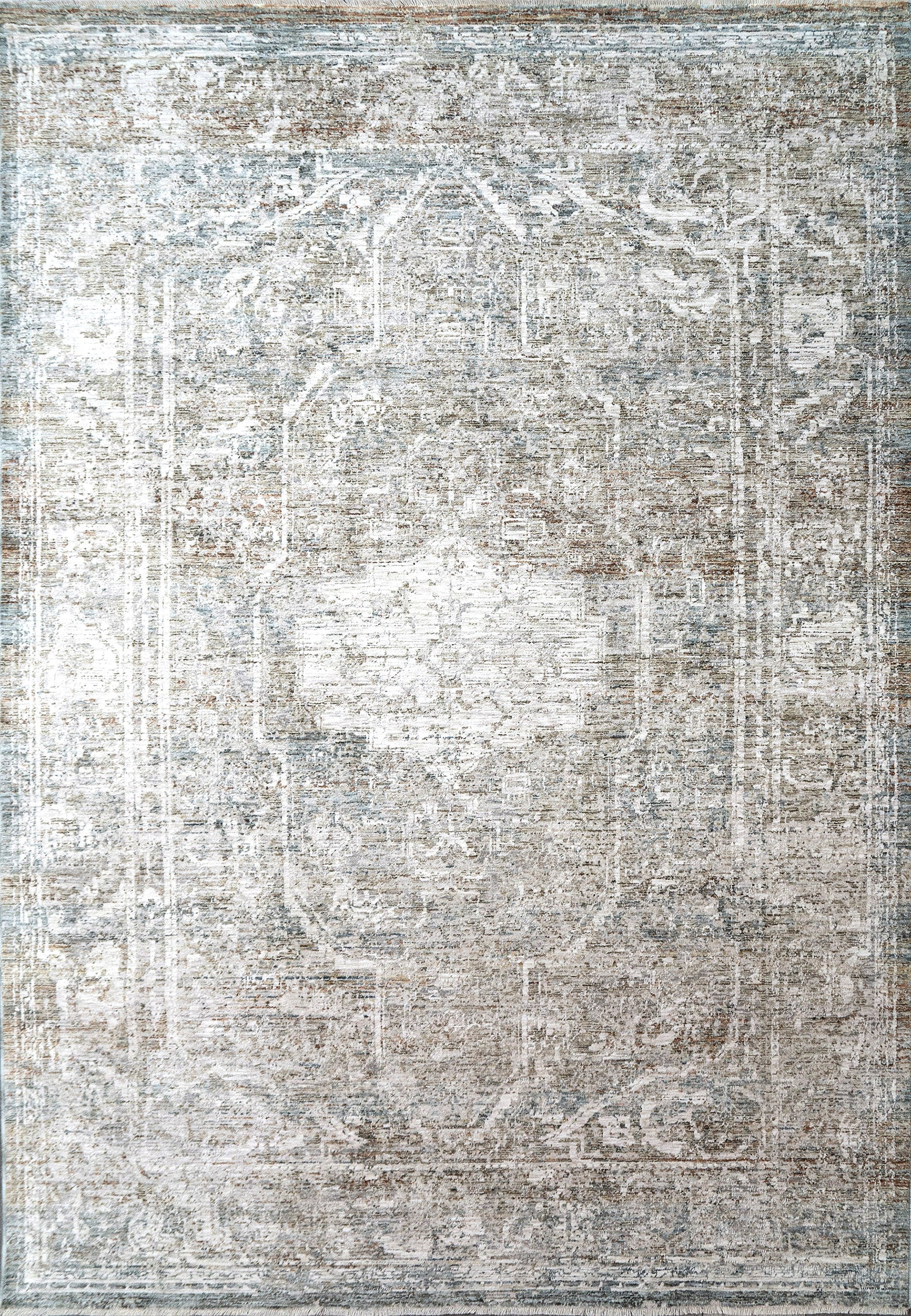 FLARE 14743 Beige/Ivory/Blue