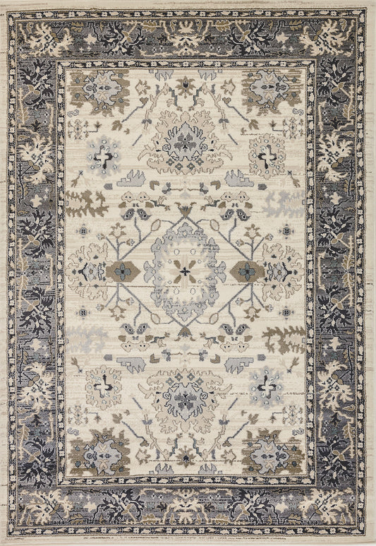 YAZD 5.3X7.7 8531-190 IVORY/GREY