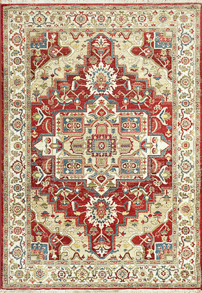 JUNO 2X3.11 6882-130 IVORY/RED