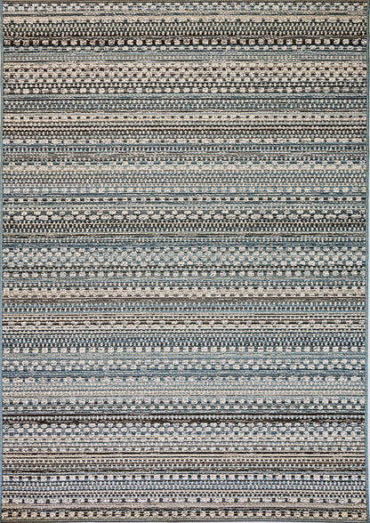 BRIGHTON 6.7X9.6 8570-5032 BEIGE/BLUE