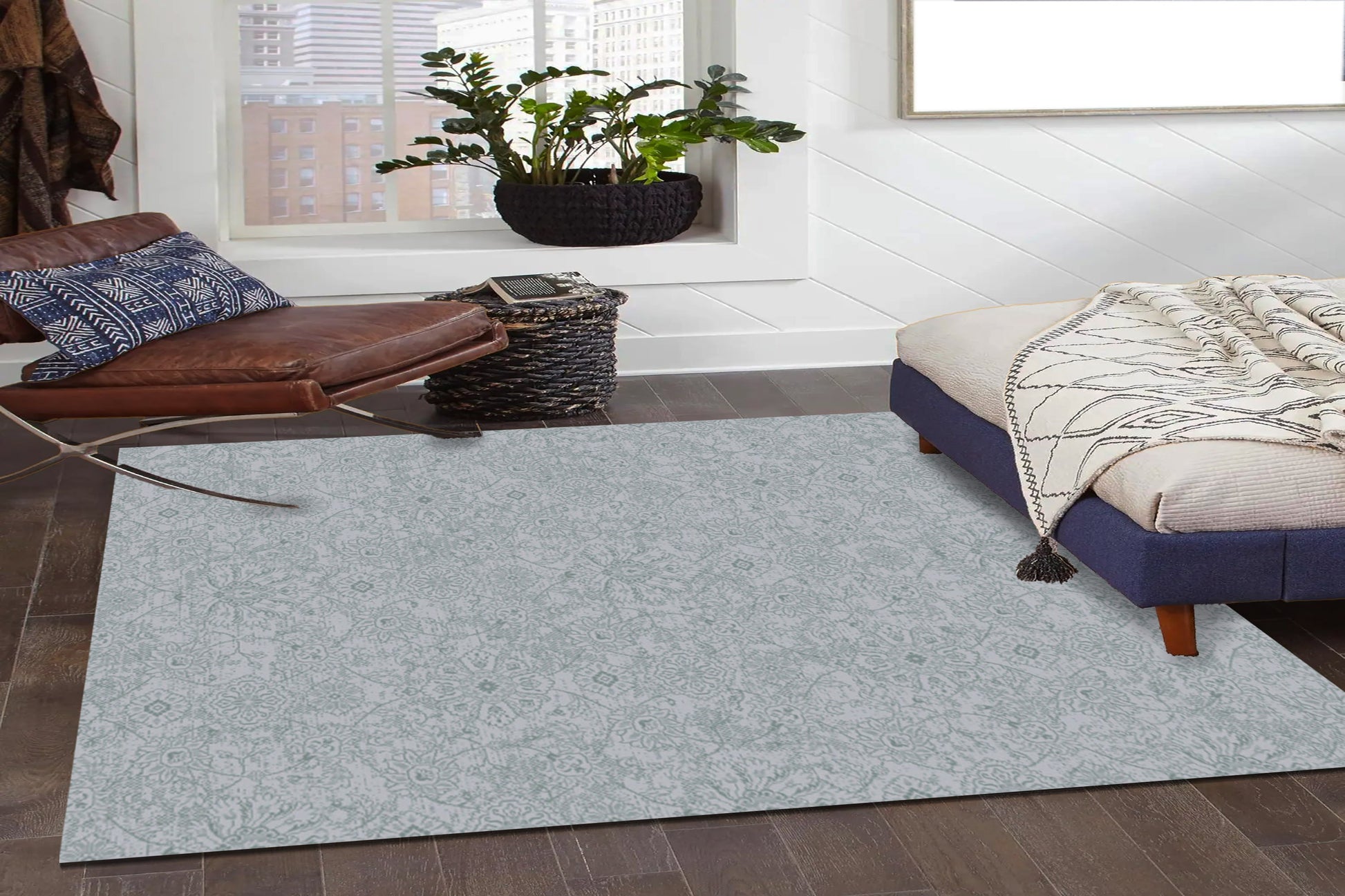 HARMONY 59002 Ivory/Blue – room