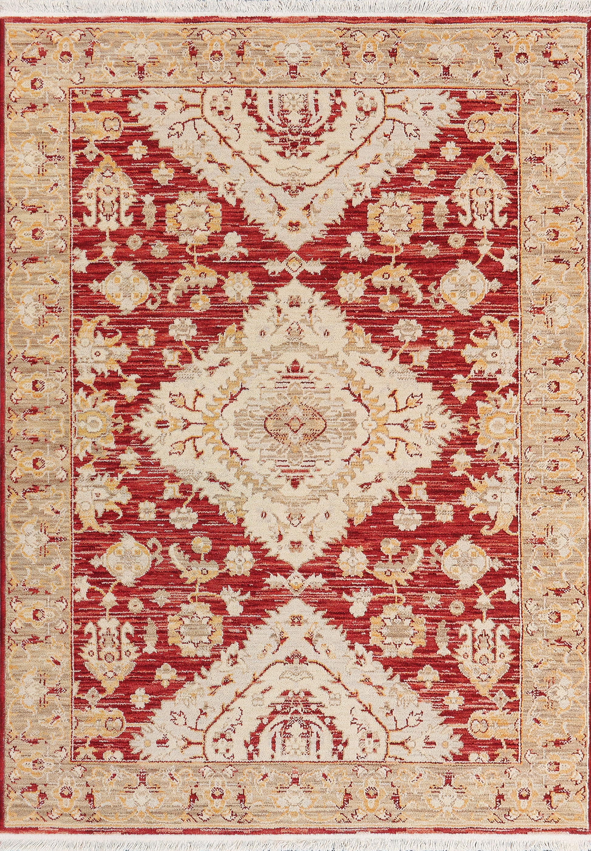 WADE 18606 Red/Beige/Multi