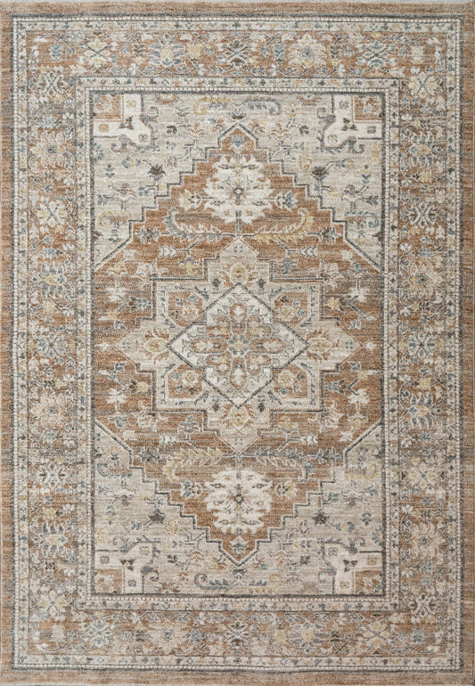 KASHMIR 18862 Rust/Beige/Multi