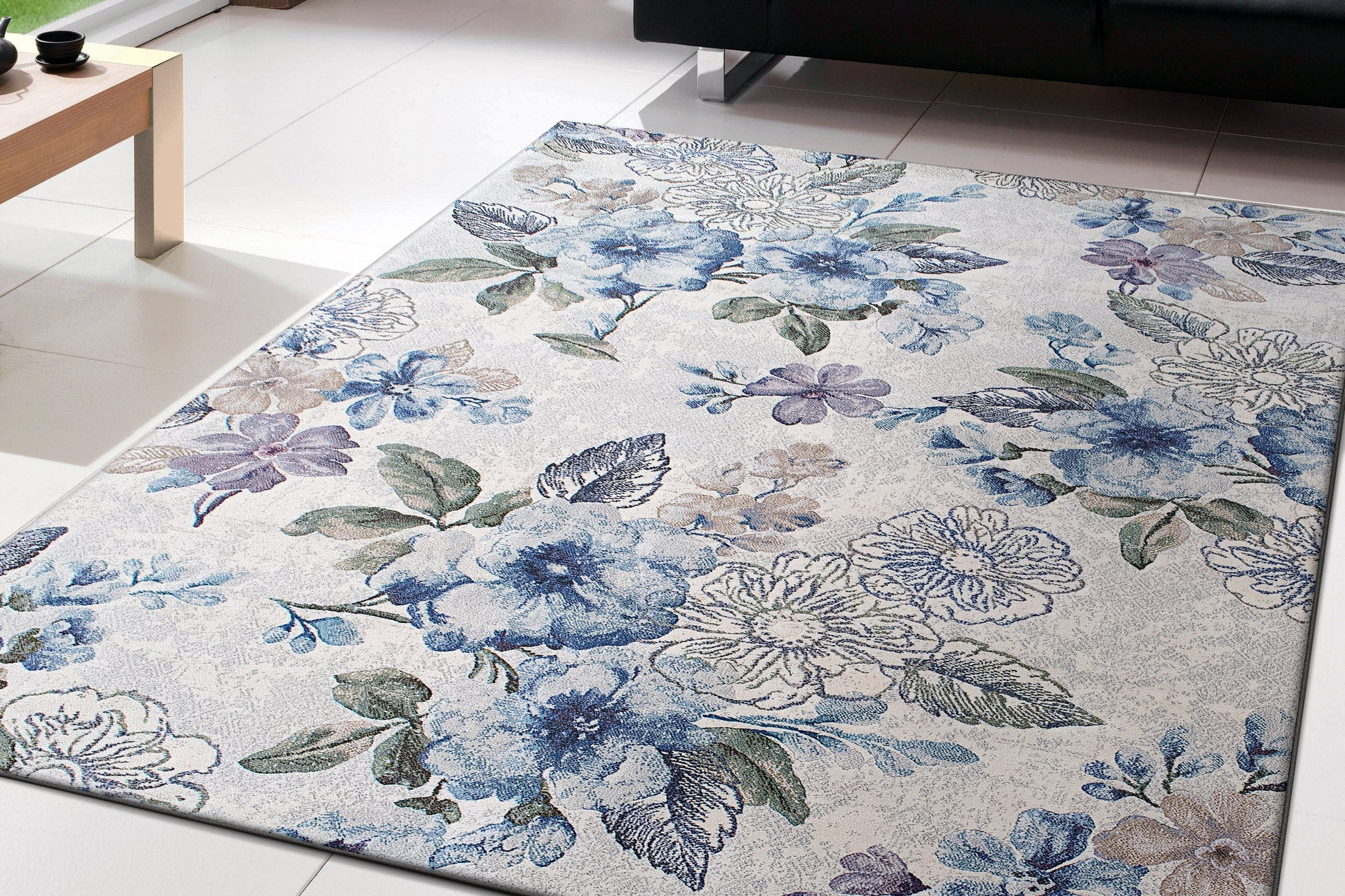 ECLIPSE 63322 Cream/Blue – room