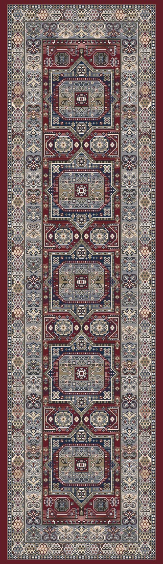 ANCIENT GARDEN 57147 RED