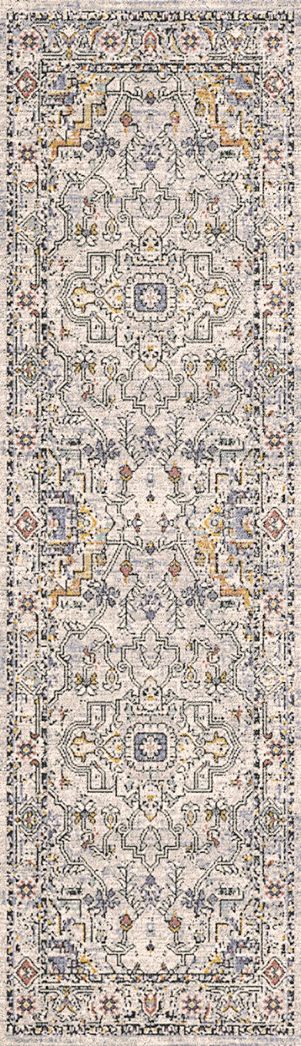 MABEL 4094 Ivory/Navy/Multi