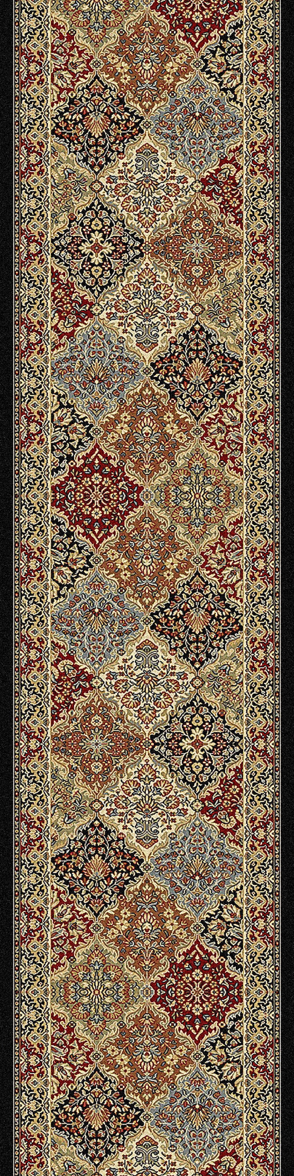 Ancient Garden Traditional Multi Classic Medium Pile Rug
