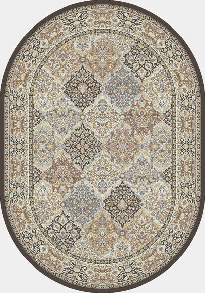 ANCIENT GARDEN 57008 Brown/Blue