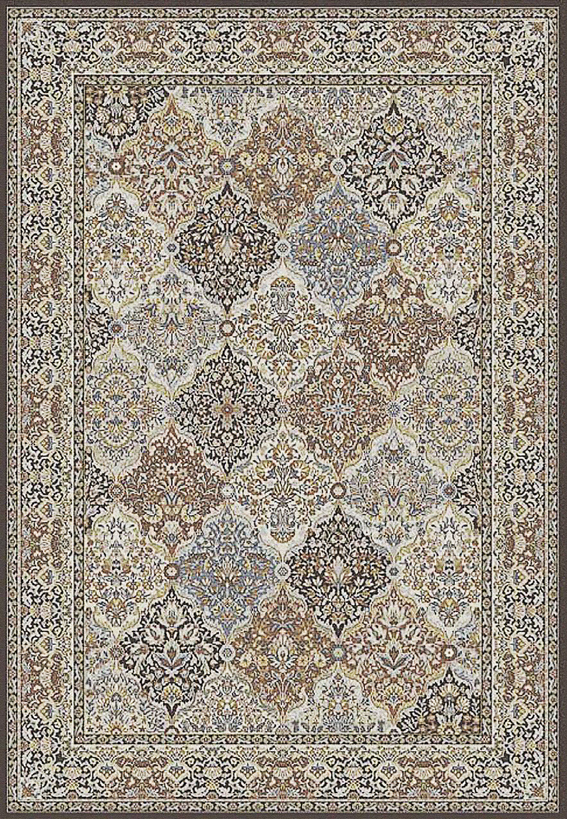 ANCIENT GARDEN 57008 Brown/Blue