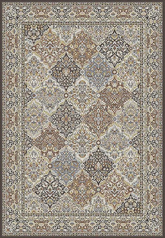 ANCIENT GARDEN 57008 Brown/Blue