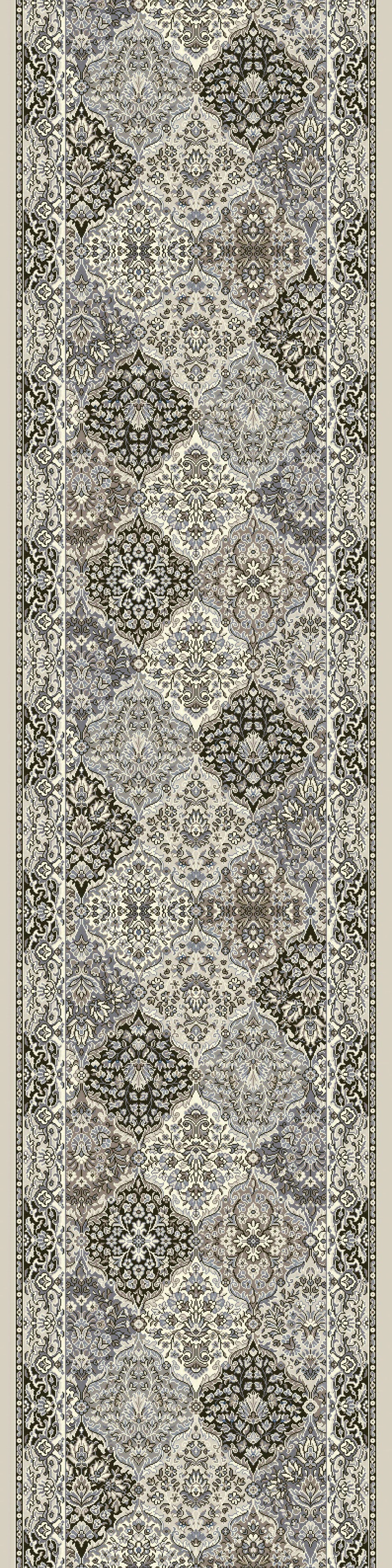 Ancient Garden Traditional Cream/Grey Classic Medium Pile Rug