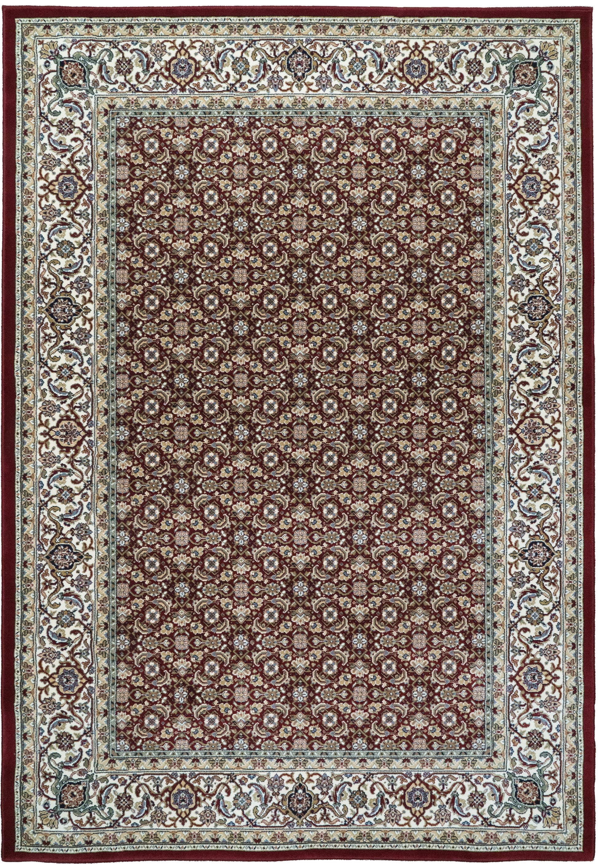 ANCIENT GARDEN 57011 Red/Ivory