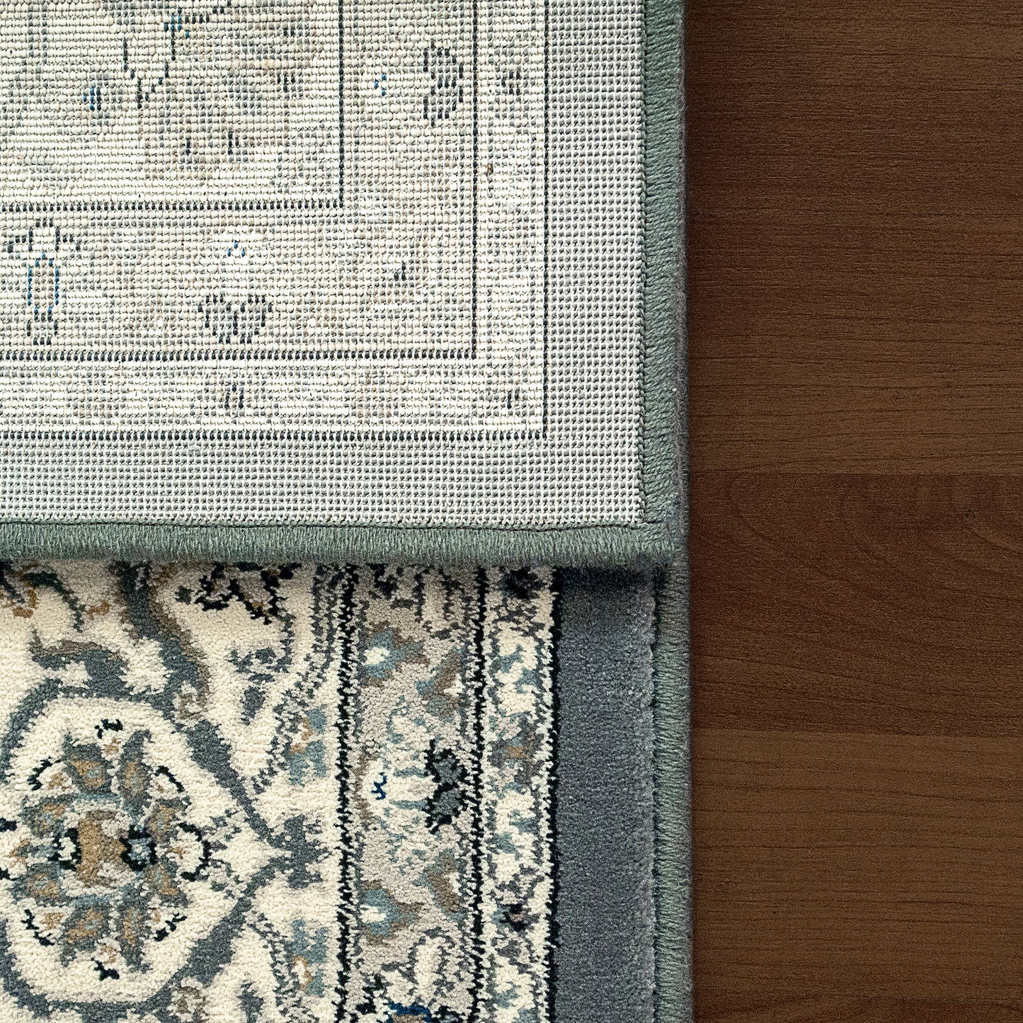 Ancient Garden Traditional Grey/Cream Classic Medium Pile Rug