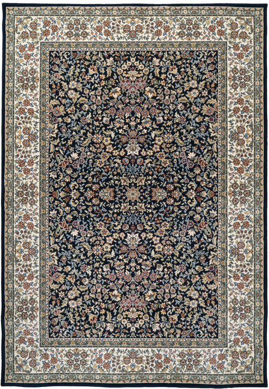 ANCIENT GARDEN 57078 Blue/Ivory