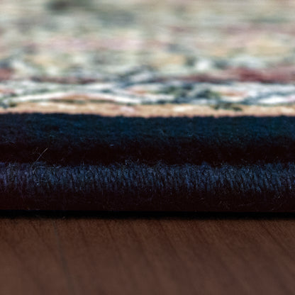 Ancient Garden Traditional Navy Classic Medium Pile Rug