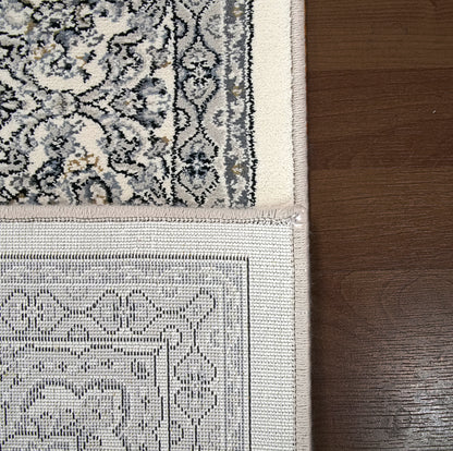 Ancient Garden Traditional Cream/Grey Classic Medium Pile Rug