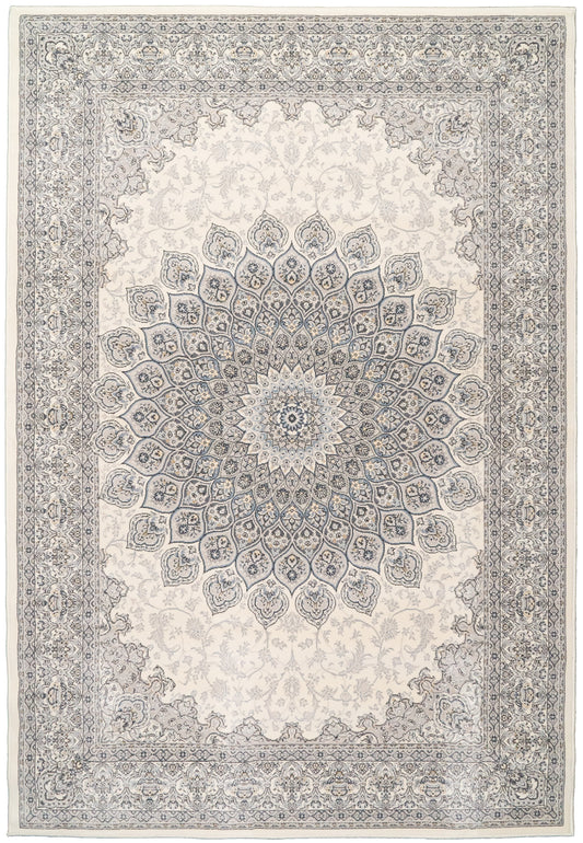 ANCIENT GARDEN 57090 Cream/Grey