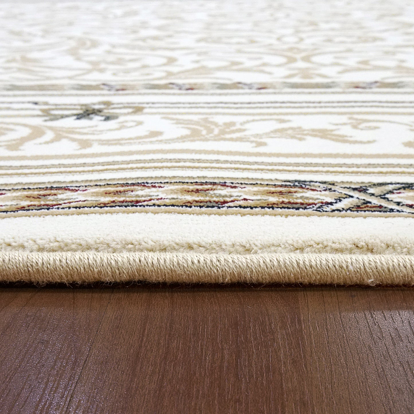 Ancient Garden Traditional Ivory Classic Medium Pile Rug