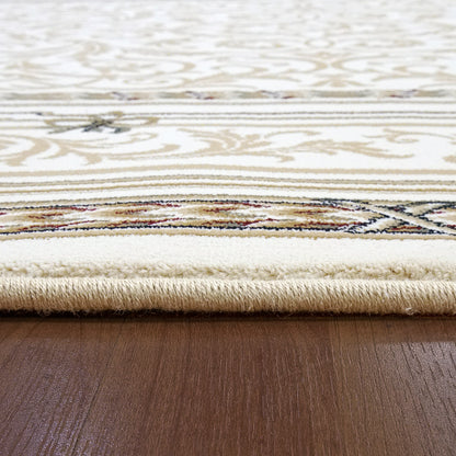 Ancient Garden Traditional Ivory Classic Medium Pile Rug