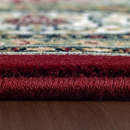Ancient Garden Traditional Red/Ivory Classic Medium Pile Rug