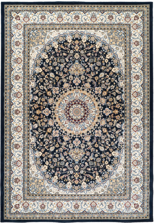 ANCIENT GARDEN 57119 Blue/Ivory