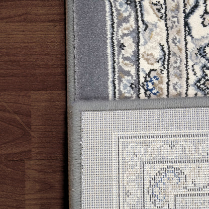 Ancient Garden Traditional Cream/Grey Classic Medium Pile Rug