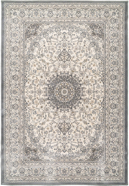 ANCIENT GARDEN 57119 Cream/Grey