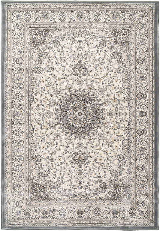 ANCIENT GARDEN 57119 Cream/Grey