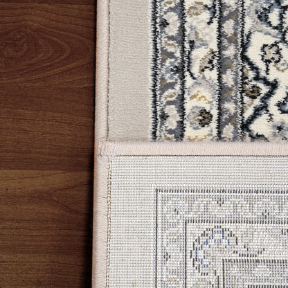 Ancient Garden Traditional Soft Grey/Cream Classic Medium Pile Rug