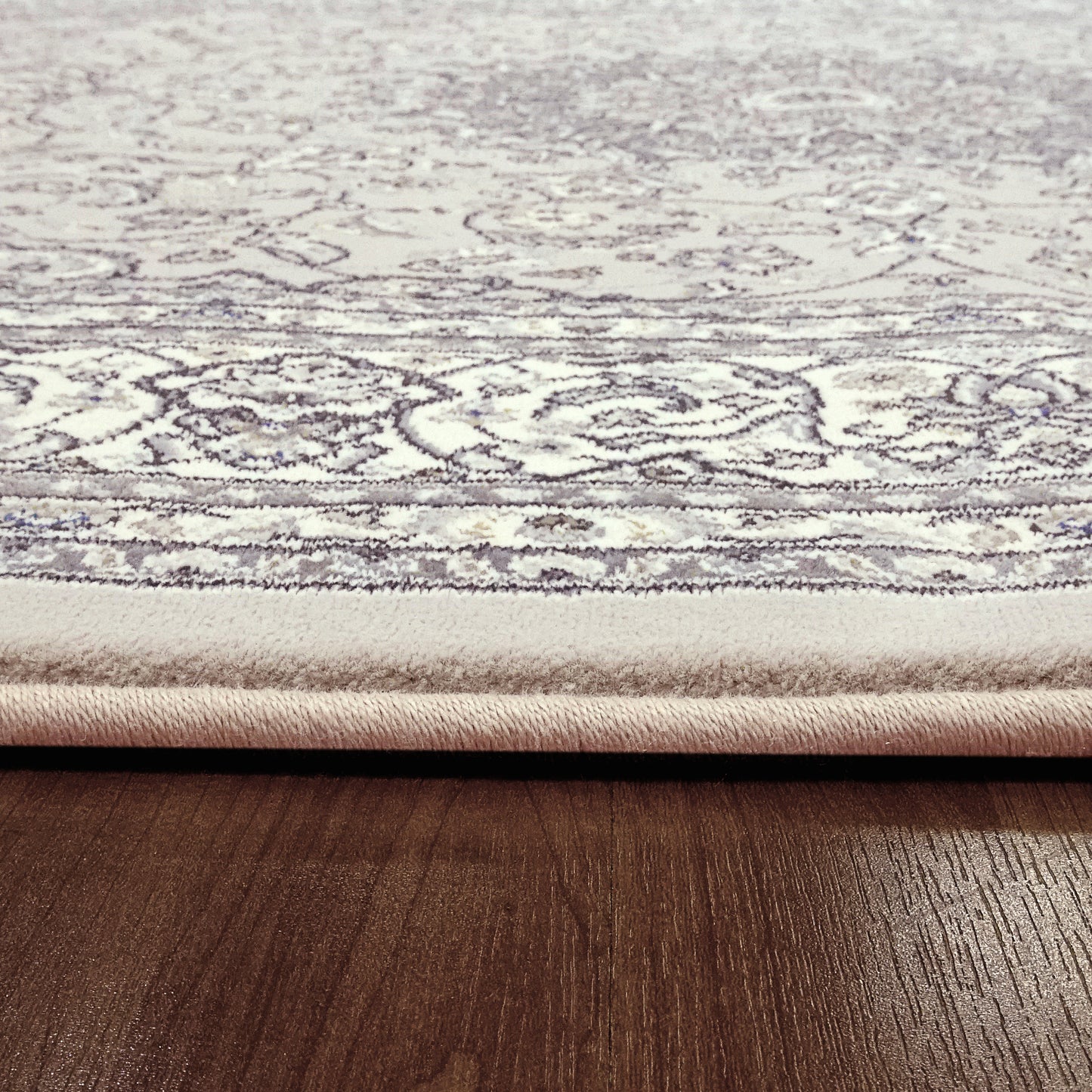 Ancient Garden Traditional Soft Grey/Cream Classic Medium Pile Rug