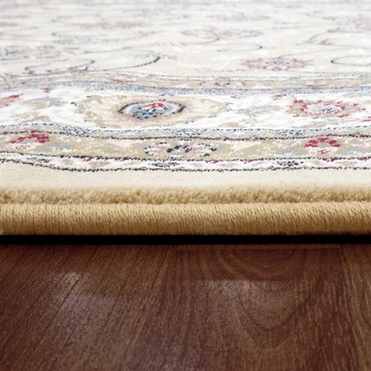 Ancient Garden Traditional Light Gold/Ivory Classic Medium Pile Rug