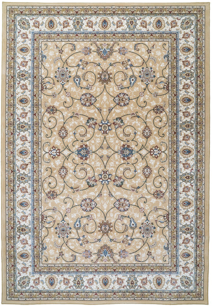 ANCIENT GARDEN 57120 Light Gold/Ivory