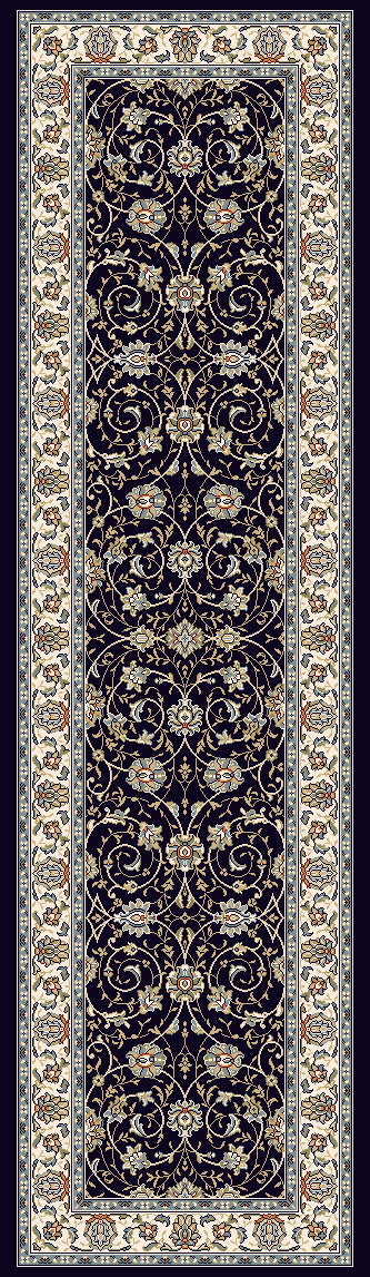 ANCIENT GARDEN 57120 Blue/Ivory
