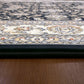 Ancient Garden Traditional Blue/Ivory Classic Medium Pile Rug