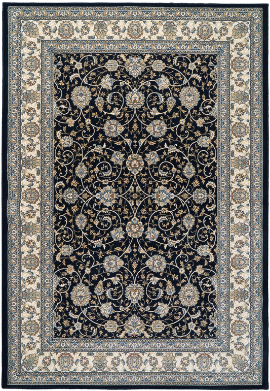 ANCIENT GARDEN 57120 Blue/Ivory