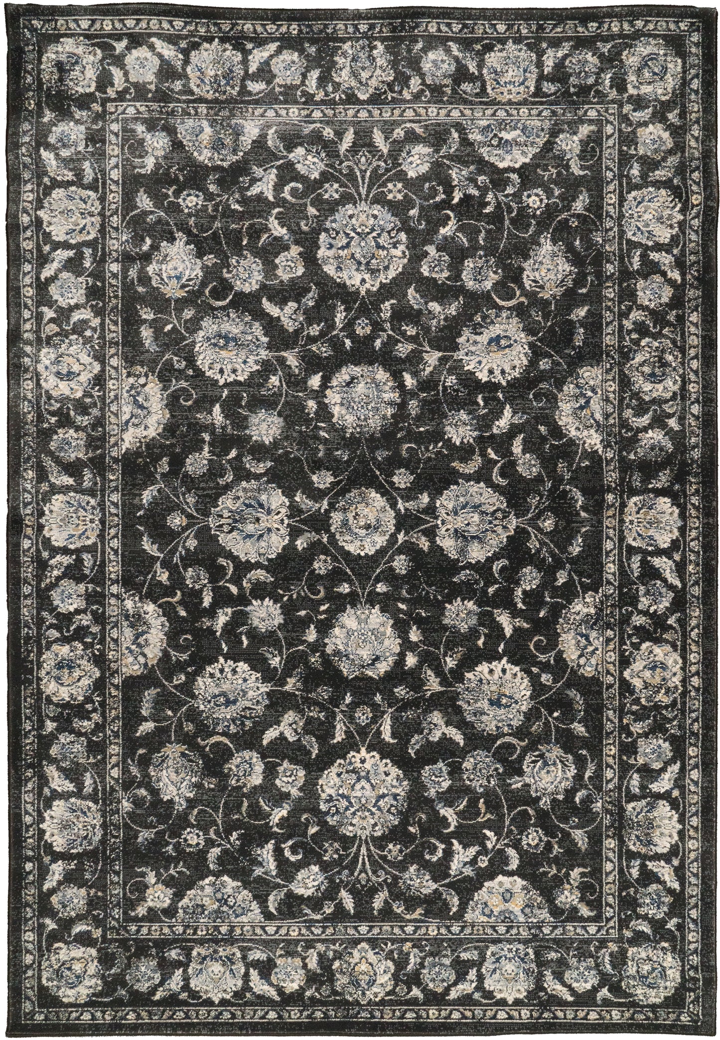 ANCIENT GARDEN 57126 Charcoal/Silver
