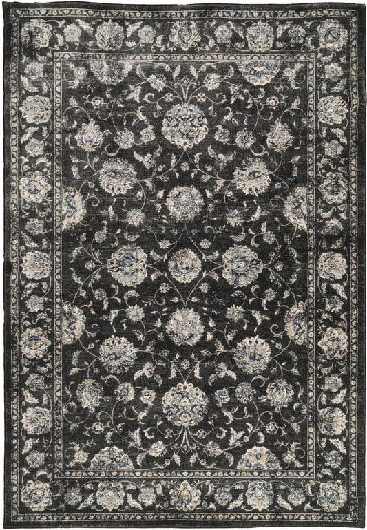 ANCIENT GARDEN 57126 Charcoal/Silver