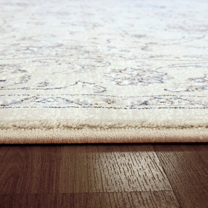 Ancient Garden Traditional Cream Classic Medium Pile Rug