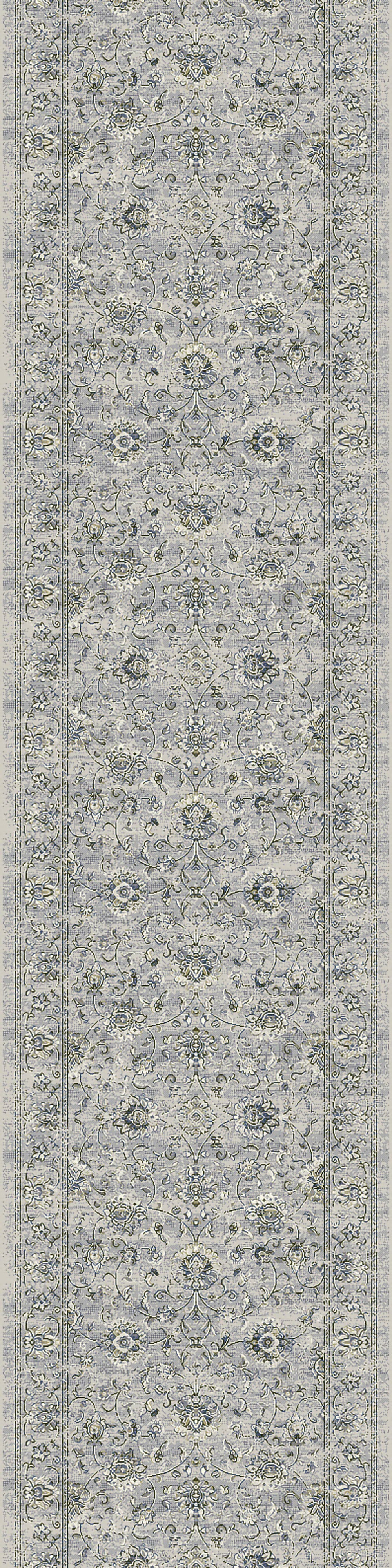 Ancient Garden Traditional Silver/Grey Classic Medium Pile Rug