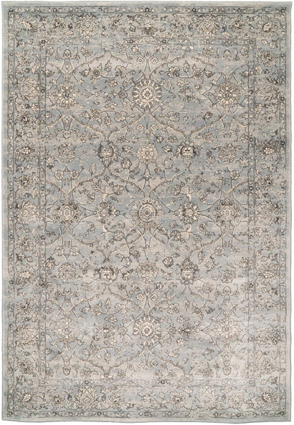 ANCIENT GARDEN 57136 Steel Blue/Cream