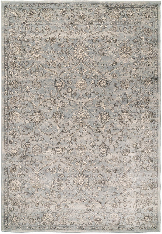 ANCIENT GARDEN 57136 Steel Blue/Cream