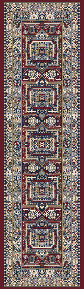 ANCIENT GARDEN 57147 Red