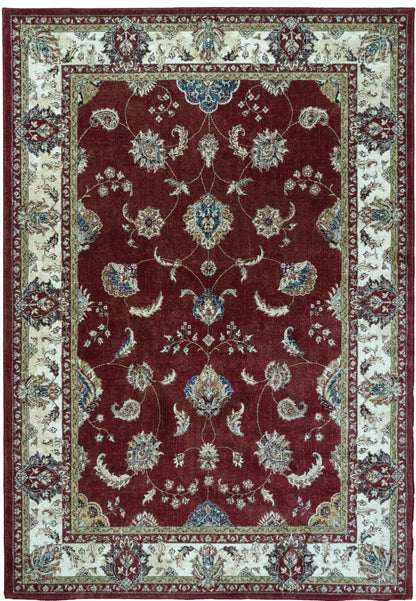 ANCIENT GARDEN 57158 Red/Ivory